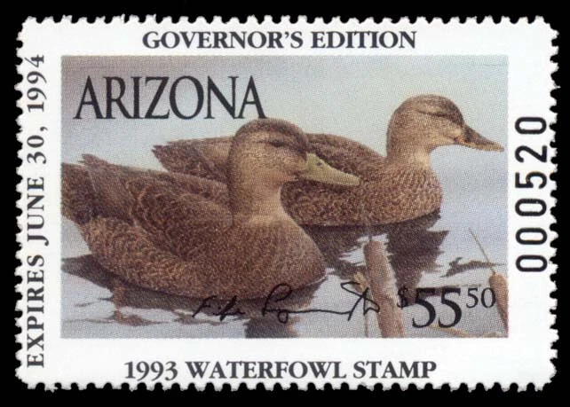 AZ7G — 1993 Arizona Governor Edition - Image 1 of 1