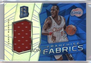 2015-16 Panini Spectra Franchise Fabrics Silver Prizm /49 Danny Manning #64