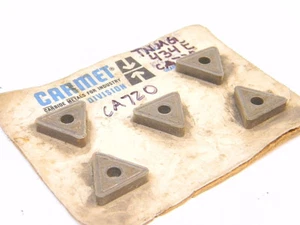 NEW SURPLUS 5PCS. CARMET TNMG 434E GRADE: CA720 CARBIDE INSERTS - Picture 1 of 1
