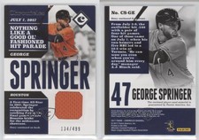 2017 Panini Chronicles Swatches /499 George Springer #CS-GE