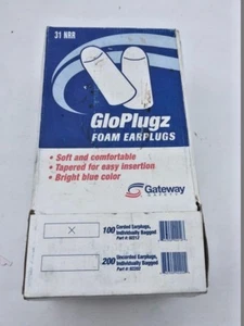 662302922123 Gateway Safety GloPlugz Corded Foam Corded Ear Plugs -85 Pair Case - Bild 1 von 4