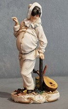 Porcellana di Capodimonte, Maschera Carnevale, Pulcinella