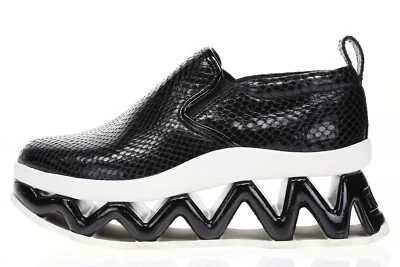 Zapatos de plataforma MARC BY MARC JACOBS para mujer Ninja Wave negros con estampado de serpiente talla 35 Foto 1 de 4