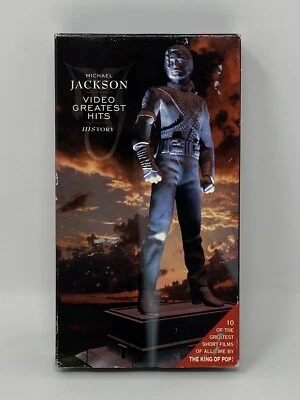Michael Jackson Video Greatest Hits History VHS 1995 - Image 1 of 4