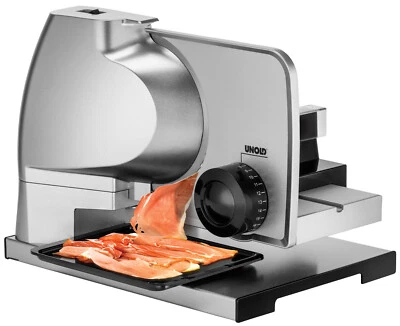 Unold 78826 Allesschneider Metall Plus freischwebender Konstruktion Edelstahl - Bild 1 von 4