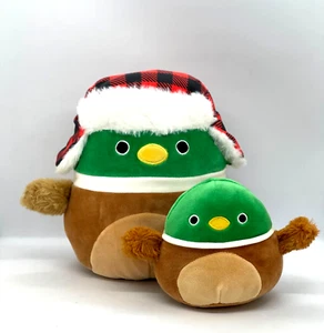 Squishmallows Collection Harvest Squad Avery the Mallard Duck Konvolut 2er Set - Bild 1 von 15