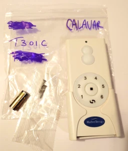 Harbor Breeze Ceiling Fan Replacement Remote Control T301C for Calavar & Others - Picture 1 of 2