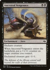 ANCESTRAL VENGEANCE X 4 N/M- FATE REFORGED MAGIC THE GATHERING - Picture 1 of 1