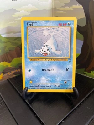 Seel 61/130 - Base Set 2 - Uncommon - Pokemon Card TCG - LP - Image 1 of 3