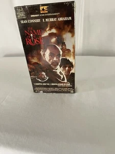 the name of the Rose Sean connery ,Christian Slater VHS - Picture 1 of 5