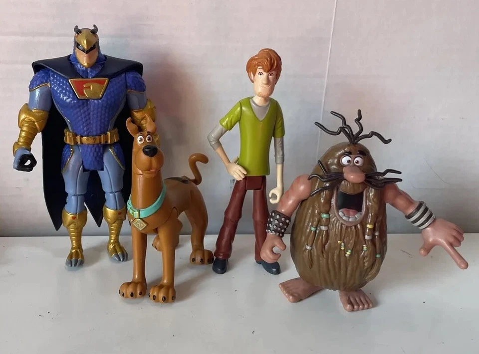 Scooby-Doo Scoob! Экшн-фигурки из фильмов 2020 лот из 4 🔥 - Изображение 1 из 4