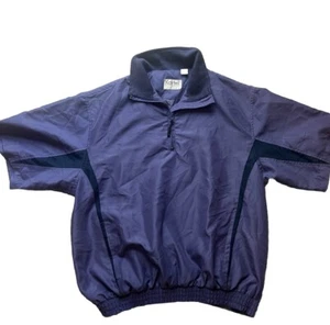 Kartel Short Sleeve Pullover Windbreaker Jacket Large 1/4 Zip - Picture 1 of 8