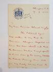 India 1918 Crested Letter Ali Rajput State Ref. Barwani Hospital Closure