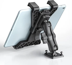 Tablet Holder for Truck, Heavy Duty Drill Base Tablet Car Mount for Ipad, Mini, - Picture 1 of 14
