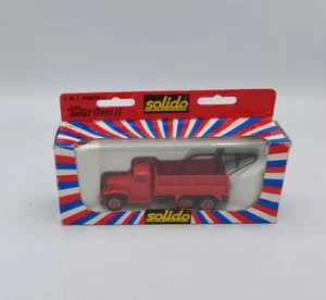 Solido Fire Rescue Crane Truck Toner Gam II, #3110 GMC Pompiers;removable crane - Picture 1 of 9