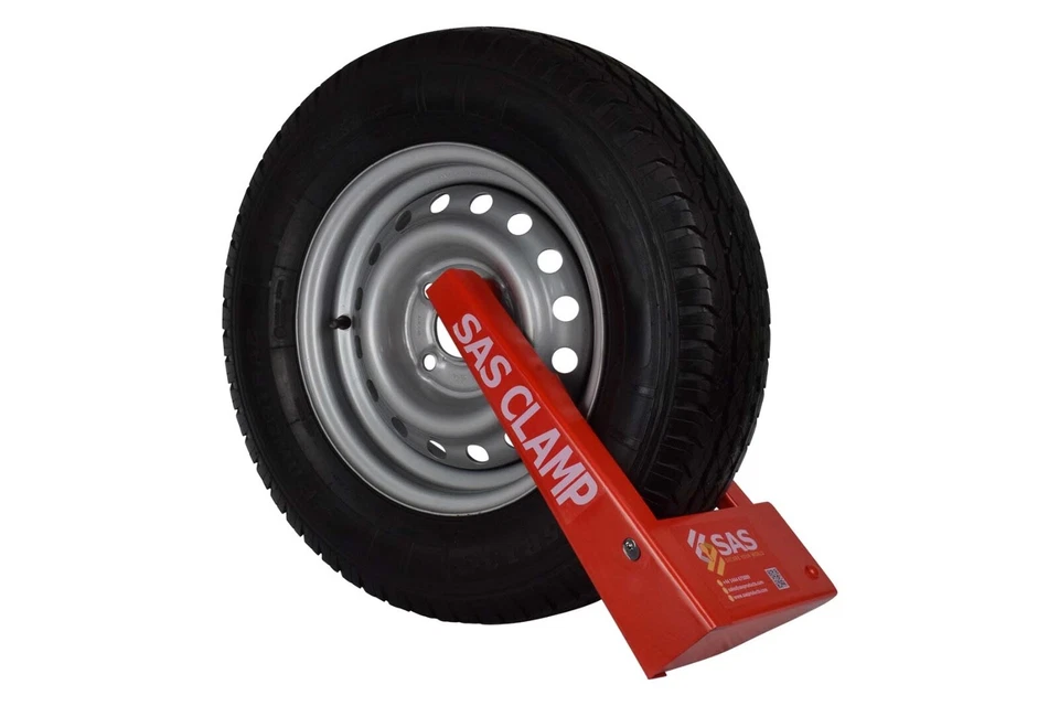 New SAS HD2 Wheel Clamp, 10" to 15″ Steel Wheels, Trailer, FAST & FREE POSTAGE✅ - Image 1 of 4