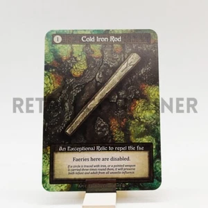 Sorcery Contested Realm AL ARTHURIAN LEGENDS - COLD IRON ROD (NF) Exceptional - Picture 1 of 1