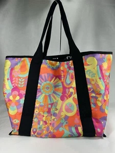 Amika Signature Print Tote Bag Psychedelic Fun Dance Gym - Bild 1 von 7