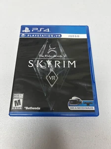 PS4 Playstation VR Skyrim The Elder Scrolls Game Disc w/ Case No Inserts - Picture 1 of 13