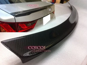 Carbon Fiber LEXUS 13-18 GS200t GS350 GS450h Sedan OEM Type Trunk Spoiler ◎ - Picture 1 of 3