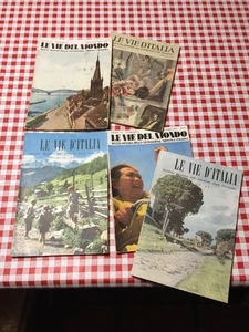 Le Vie D'Italia Rivista Touring Club Italiano Lotto 5 Riviste - Foto 1 di 1