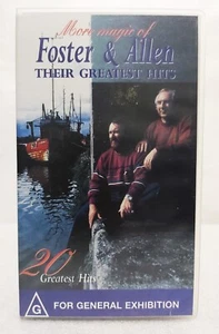 MORE MAGIC Of FOSTER & ALLEN Their GREATEST HITS MUSIC VIDEO VHS LIKE NEW - Picture 1 of 4