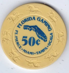 Pista de carreras: Florida Gaming Corporation 50 centavos, pies Pierce, Miami, Tampa, Ocala - Imagen 1 de 2