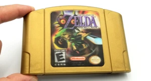 The Legend of Zelda: Majora's Mask N64 Holographic Authentic 1 Owner LQQK ! - Picture 1 of 21