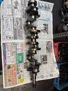 Nissan RB25DET NEO6 crankshaft for R34 C35 Skyline Laurel, junk - Picture 1 of 7