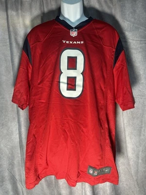 Camiseta de fútbol americano Nike Houston Texans Schaub #8 NFL roja XL Foto 1 de 4