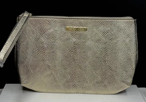 Estee Lauder Gold Cosmetic EMPTY Bag - NEW WITHOUT TAG - Picture 1 of 6