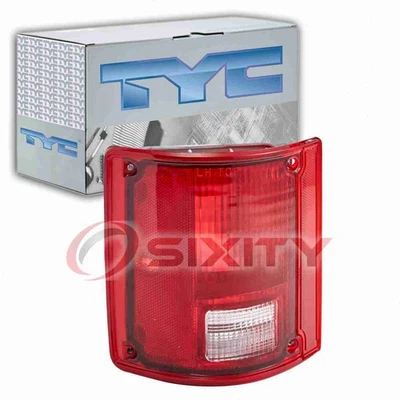 TYC Left Tail Light Lens for 1987-1991 GMC R2500 Suburban Electrical cx - Image 1 of 4