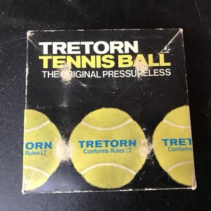 Vintage Tretorn 4er Pack Tennisball mit 4 unbenutzten Bällen - Bild 1 von 8
