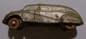Vintage Toy Car The Sun Rubber Company 2 Door 1930's -40 Era Style Long Coupe... - Picture 1 of 4