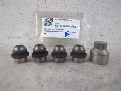 Ford Focus MK3 2010-2014 LOCKING WHEEL NUT SET  - Image 1 of 4