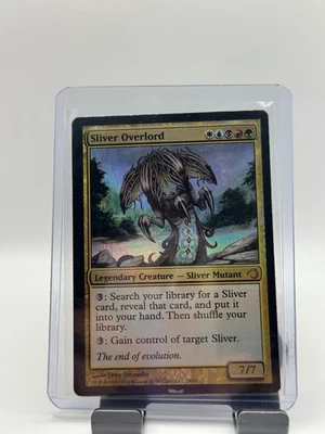 MTG, Sliver Overlord FOIL 24 (LP/MP) Premium Deck Series: Slivers Foil - Image 1 of 4