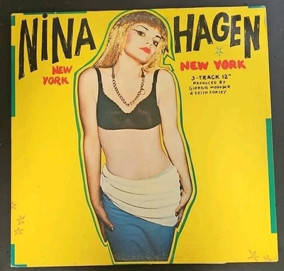 Nina Hagen - New York New York  12" Vinyl Maxi Single EX Columbia 44-04265 VTG  Foto 1 de 4