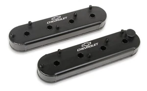 Holley 241-294 GM Track Series LS Valve Covers - Satin Black - Picture 1 of 9