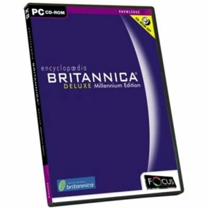Britannica Encyclopedia Deluxe Millennium Edition Free UK shipping Top-quality - Picture 1 of 6