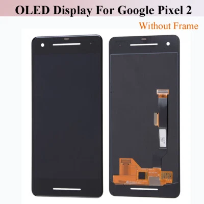 OLED LCD Display For Google Pixel 2 Touch Front Screen Digitizer Replacement OEM - Image 1 of 4
