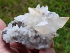 RARE,SUPERB,PALE YELLOW-WHITE GLASSY LUSTER CALCITE CRYSTALS,ELMWOOD 