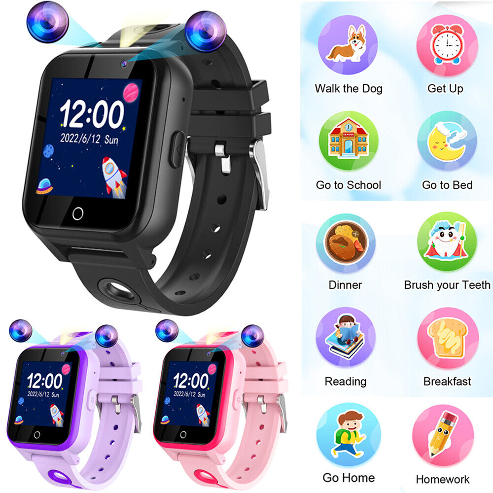 Kids Smart Watch with 18 Games Dual Camera Video Music Player for Boys Girls