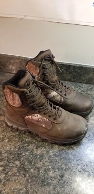 Men's Wolverine Manistee Hunting Boots Size 12M No. W200081 ~ Brown/Camo - Image 1 of 4