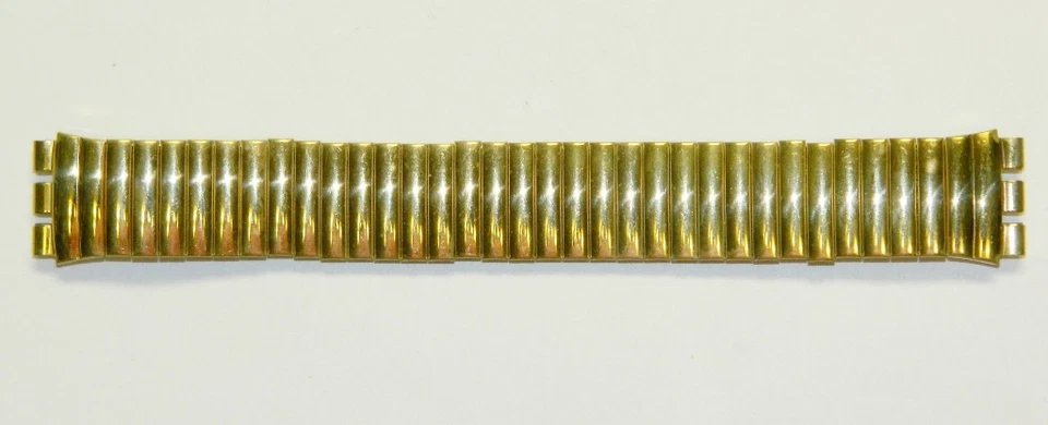 SWATCH GOLDEN BOND 17MM WIDE FLEXIBLE BRACELET FITS 34MM SWATCH WATCH CASE - Image 1 of 1
