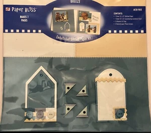 WESTRIM Paper Bliss BREEZE Embellished 12X12 Stitched Kit 2003 Neu - Bild 1 von 5