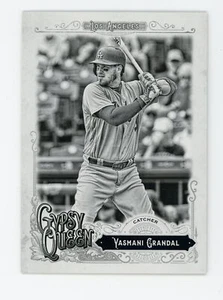 2017 Topps Gypsy Queen #56 Yasmani Grandal Black and White /50 ANGELS - Picture 1 of 2