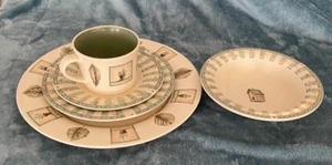 5 Stück Pfaltzgraff NATUREWOOD - Speise- und Salatteller, Suppenschüssel, Tasse, Untertasse - Bild 1 von 11