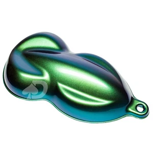 Ecliptic ColorShift Pearl 25g Chameleon Mica Pigment Green Teal Blue Purp Shift - Picture 1 of 2