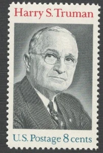 US. 1499. 8c. Harry S. Truman (1884-1972) 33th President (1945-1952) MNH. 1986 - Picture 1 of 1