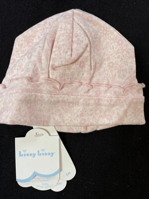 Sombrero de Algodón Pima Peruano Kissy Nuevo con Etiquetas Rosa Vintage Vines - Pequeño Foto 1 de 4